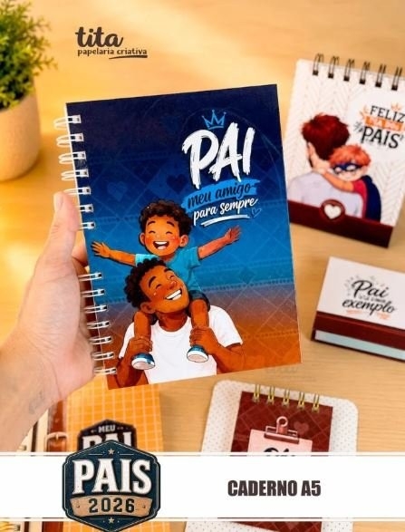 DIA DOS PAIS – KIT ENCADERNAÇÃO