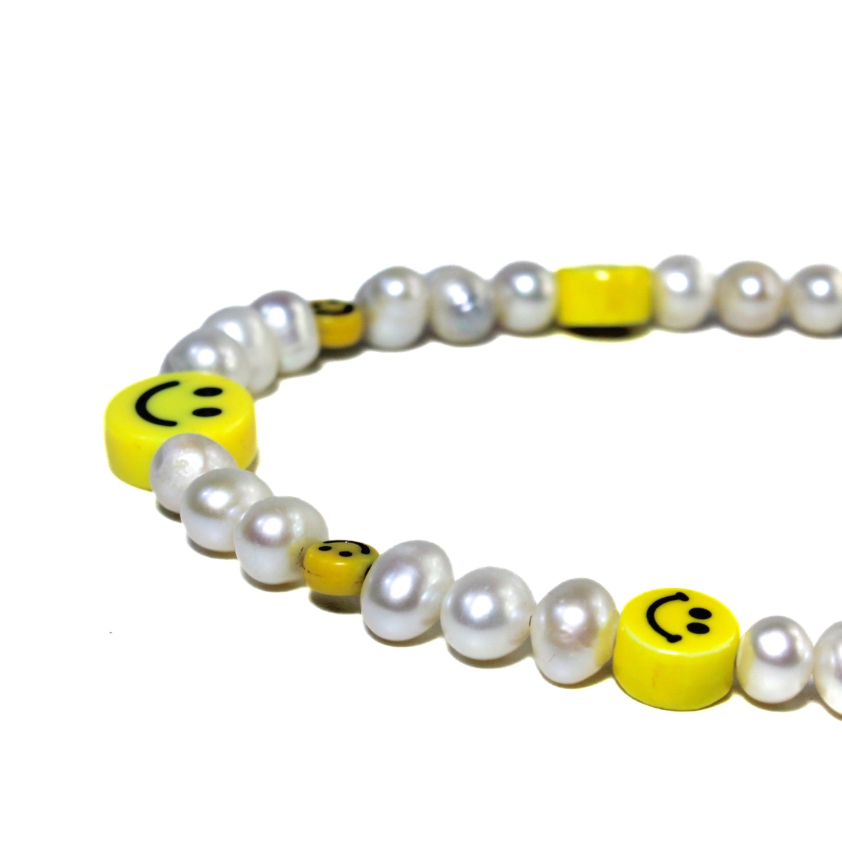 小物・アクセサリー Happy Colar De Pedra Sem Pingente - Choker Pérolas Happy Face