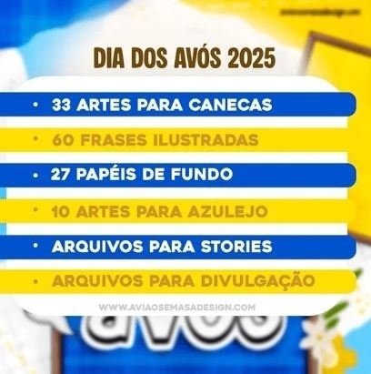 COLEÇÃO – DIA DOS AVÓS 2025