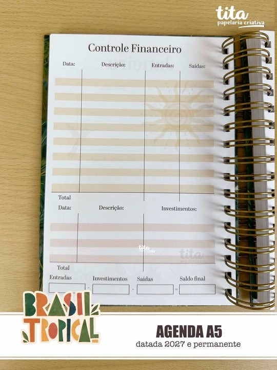 Brasil Tropical – Combo de Encadernação