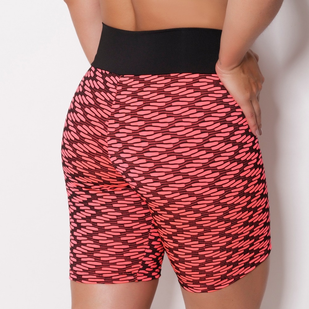 Bermuda Jacquard Meia Coxa Invertida - C8073