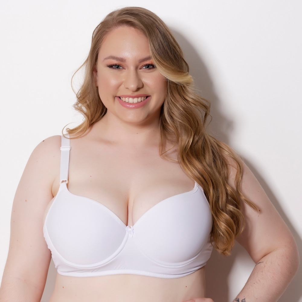 Sutiã Plus Size com Bojo Microfibra  - C9097