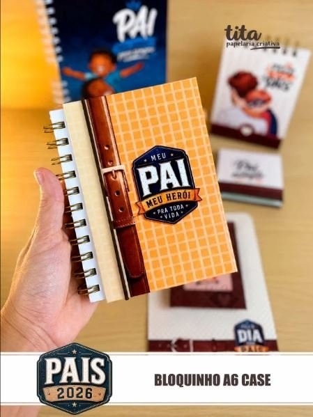 DIA DOS PAIS – KIT ENCADERNAÇÃO
