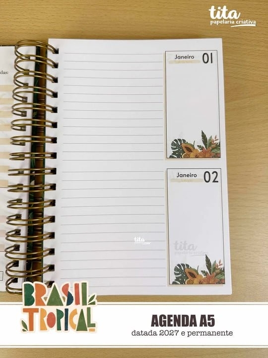 Brasil Tropical – Combo de Encadernação