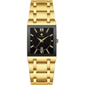 Relógio de Quartzo Exclusivo Linha Premium À Prova D'água Gold Black