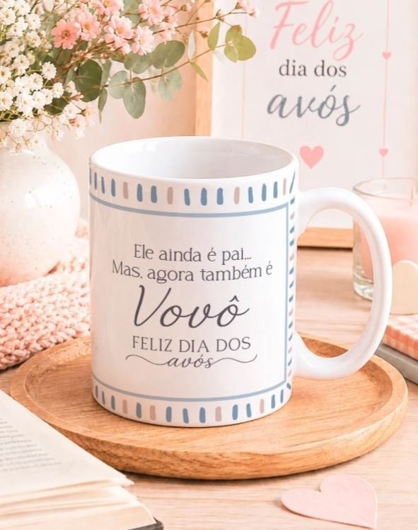 DIA DOS AVÓS  – ARTES PARA CANECA