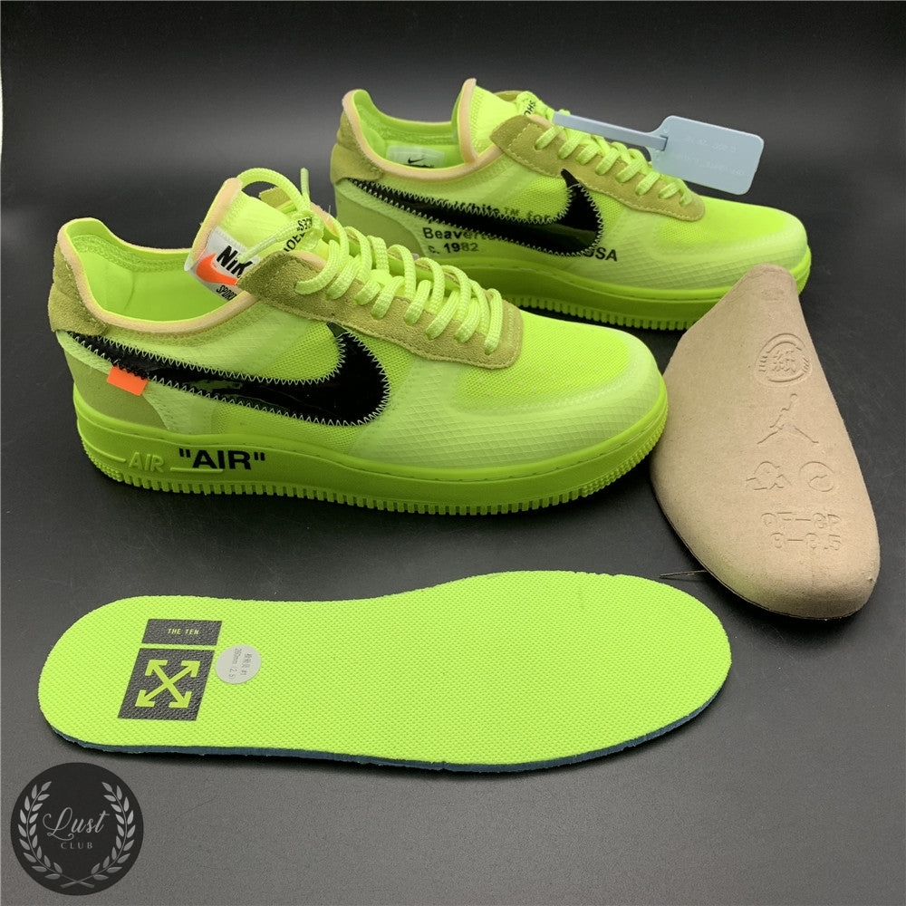 Nike Air force 1 Low Off White Volt