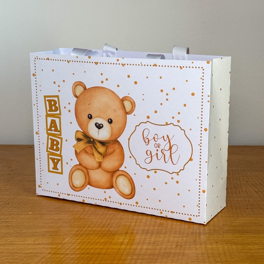 Chá Revelação Ursinho Neutro – Kit Festa Pronta
