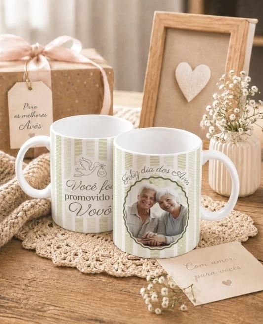 DIA DOS AVÓS COM FOTOS – ARTES PARA CANECA