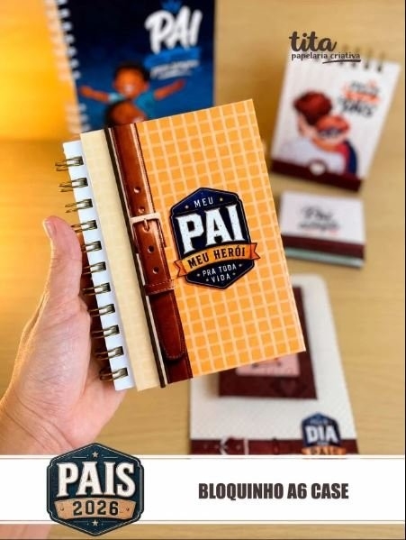 DIA DOS PAIS – KIT ENCADERNAÇÃO