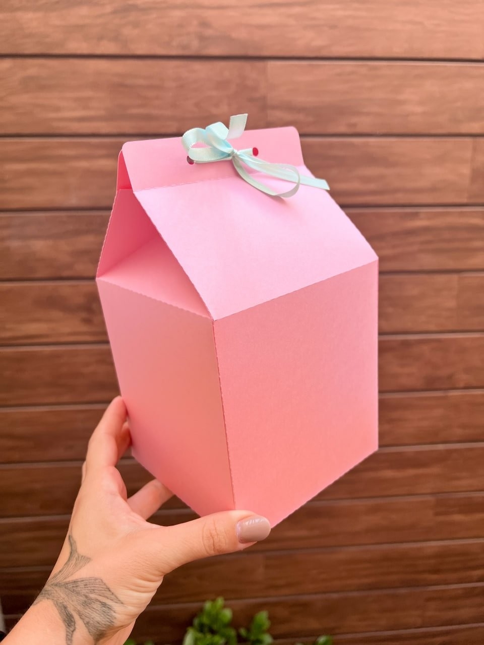 CAIXA MILK BOX - MOLDE LIMPO