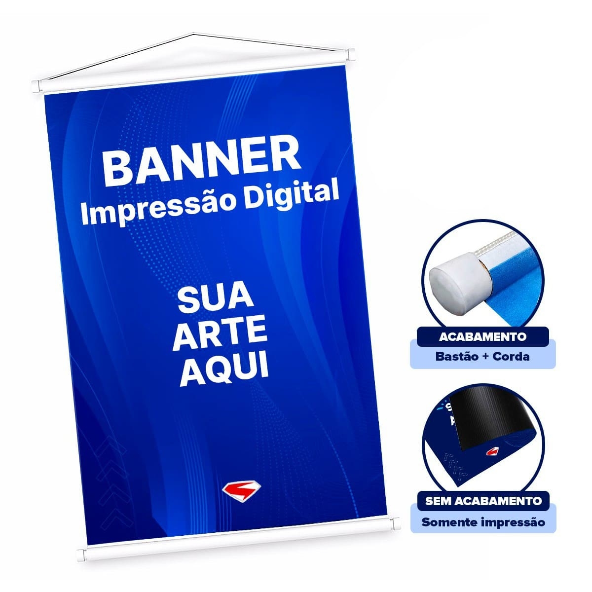 Banner Com Tubete