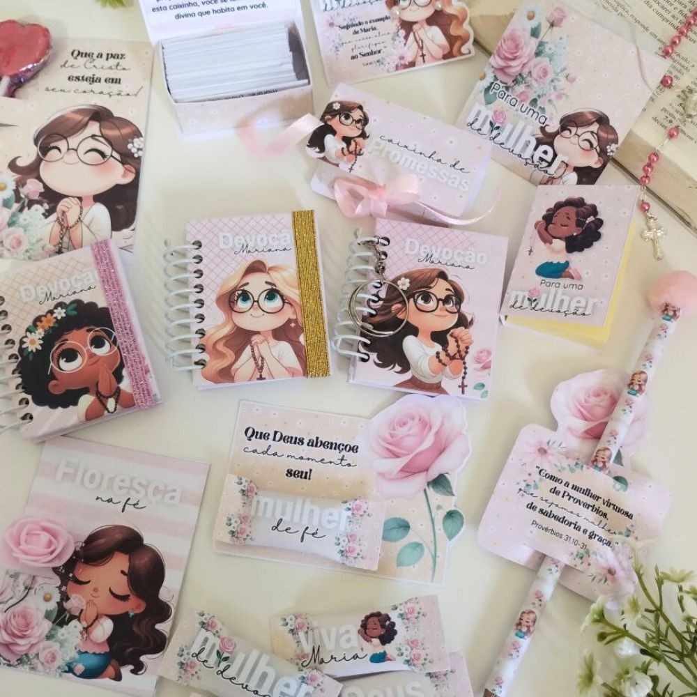 KIT MIMOS MULHER DE DEVOÇÃO
