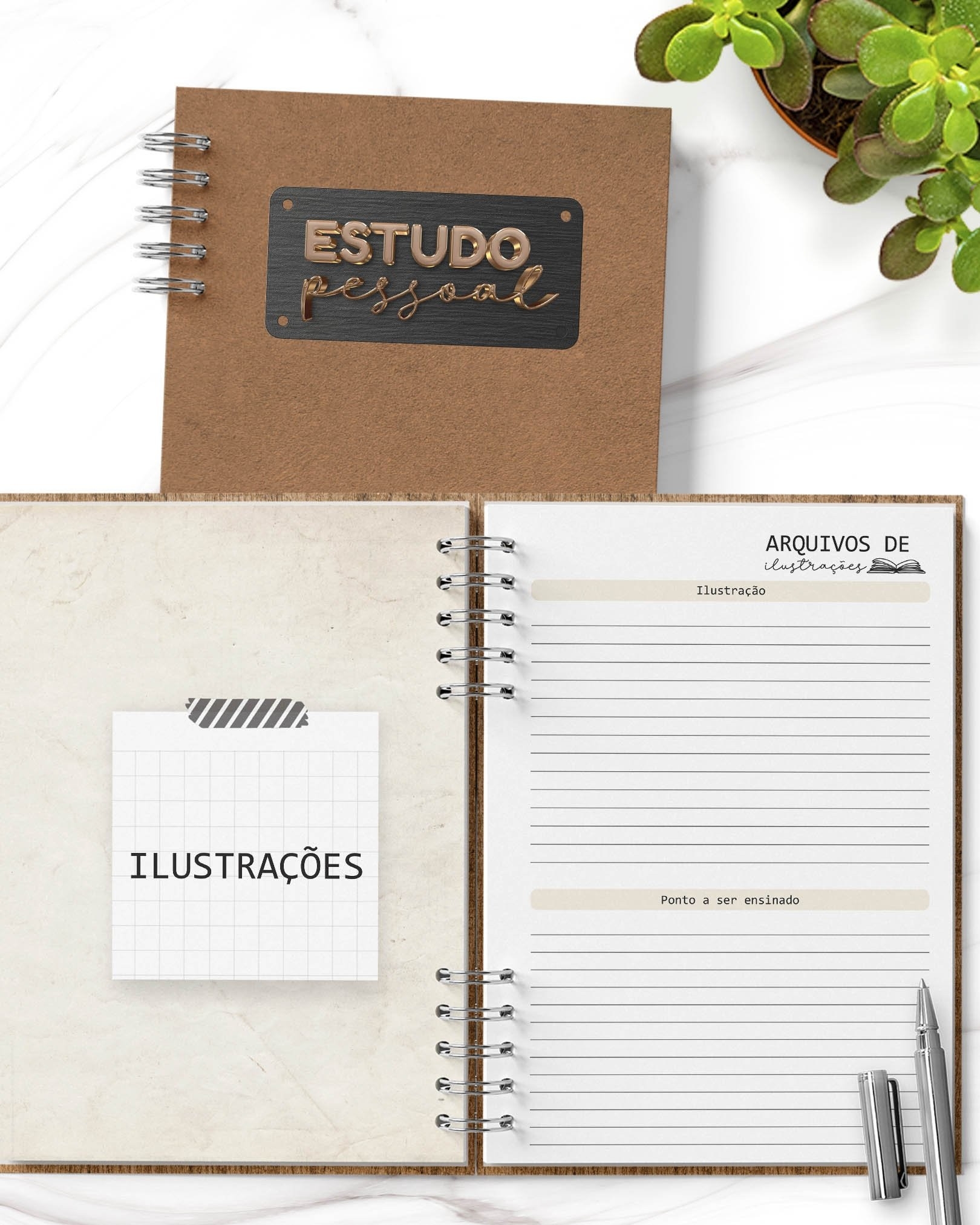 Arquivo Caderno Estudo Pessoal JW Masculino