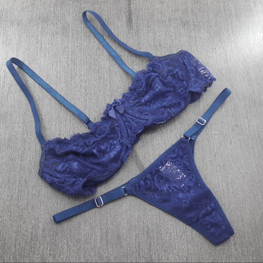 Conjunto Sem Bojo com Arco e Renda - C9247