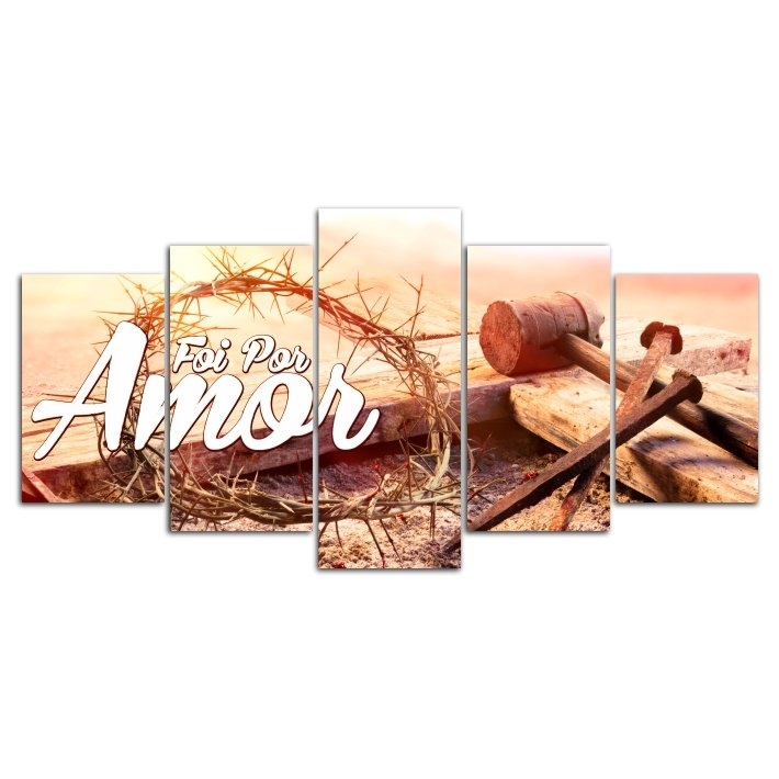 Quadro Decorativo Foi Por Amor