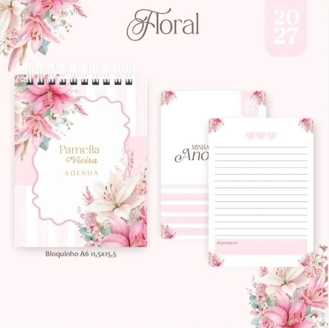 FLORAL – COLEÇÃO BIG 2027 COMPLETO
