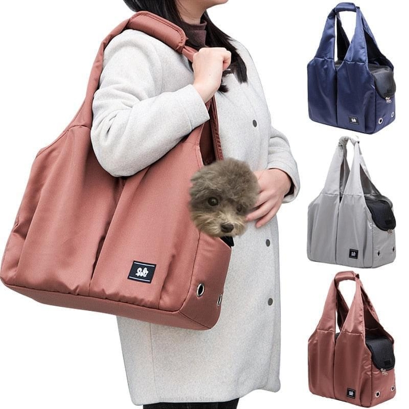 Bolsa para Transportar Animais de Estima&ccedil;&atilde;o Pequenos-Miau Auau Pets
