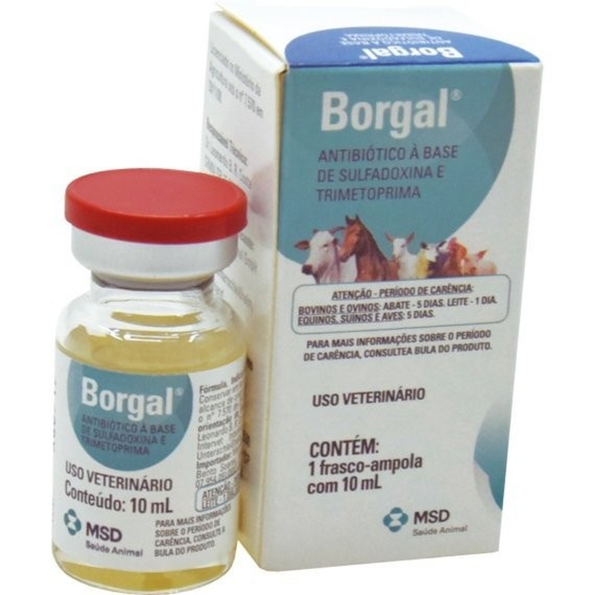Borgal Injet&aacute;vel 10mL