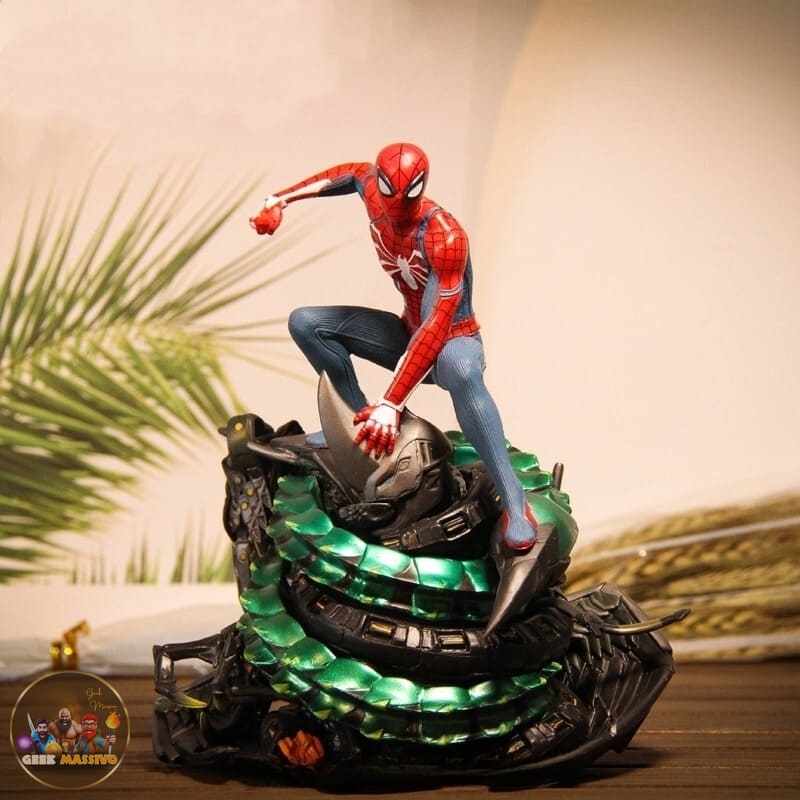 Action Figure Homem Aranha Spiderman Game Ps4 Estátua Marvel