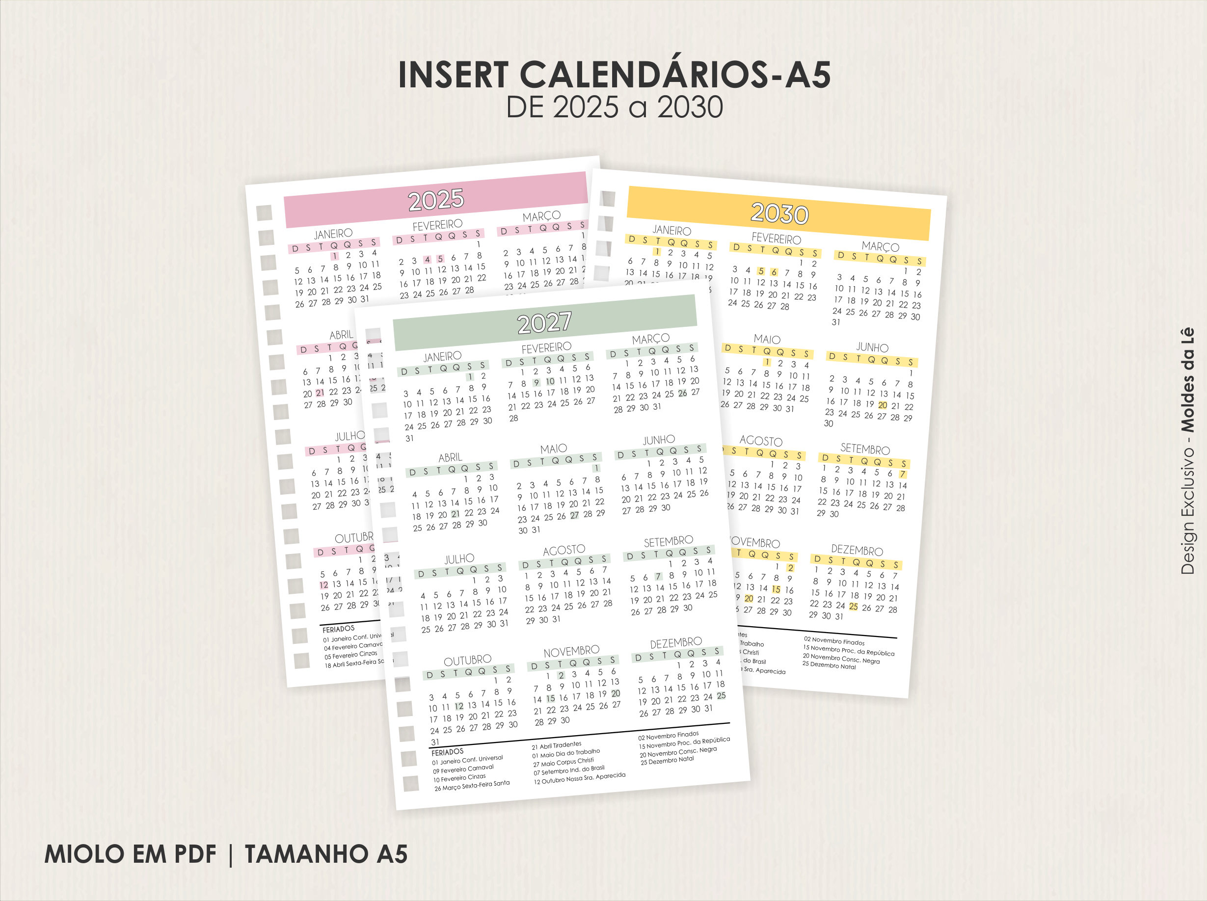 COMBO AGENDAS PERMANENTES