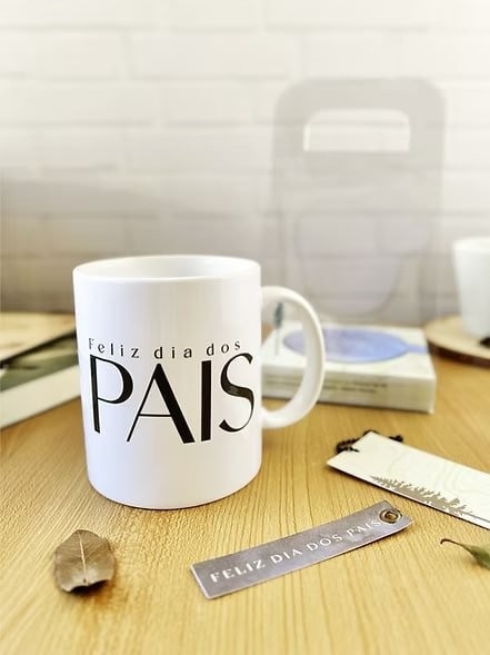 Caixa para caneca + artes – Dia dos Pais
