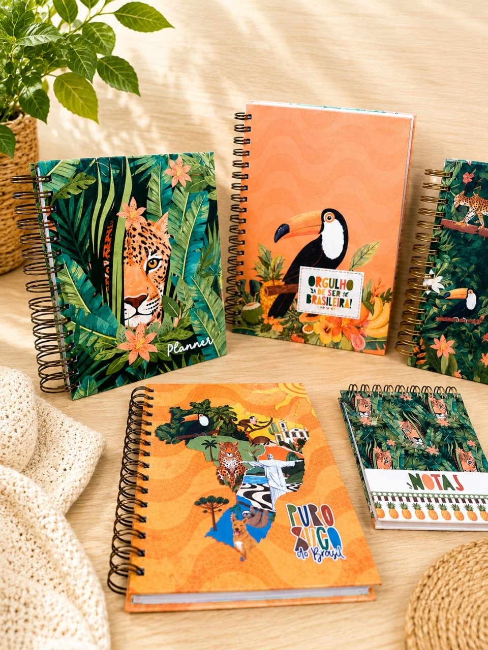 Brasil Tropical – Combo de Encadernação