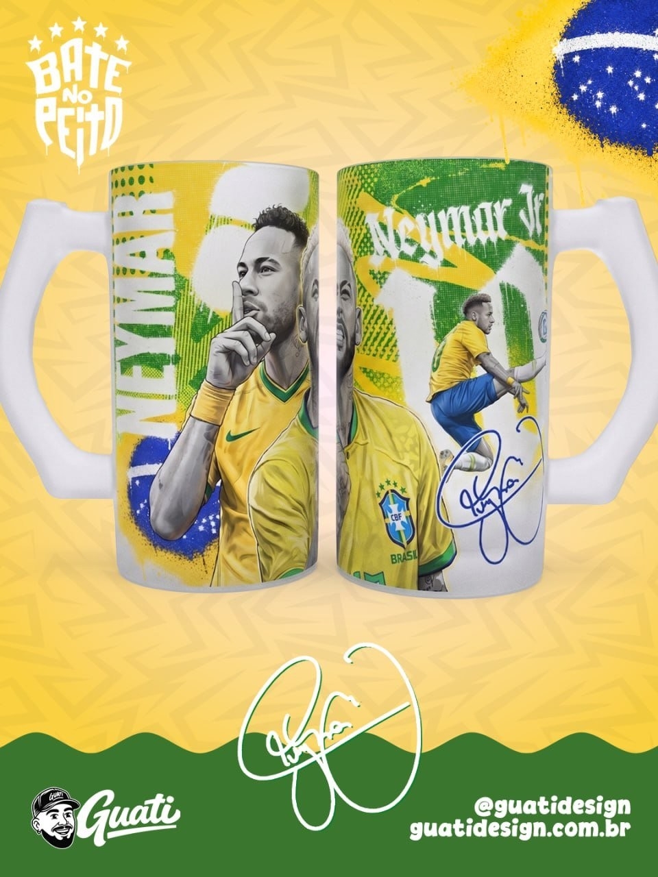 Neymar 2026 | Canecas + Chopp