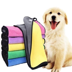 Toalha de Banho Absorvente para C&atilde;es Pequenos-Miau Auau Pets