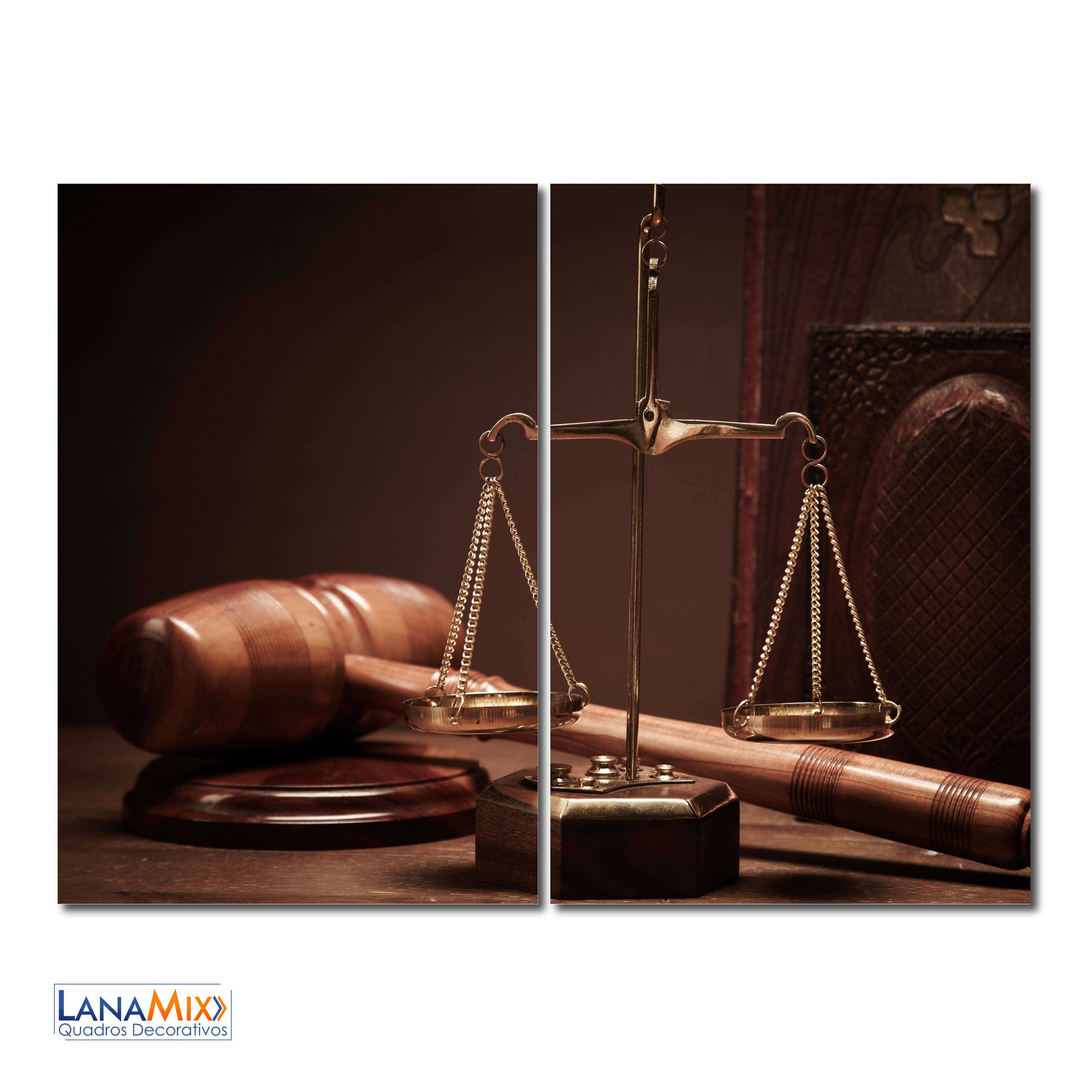 Quadro Balança Justiça