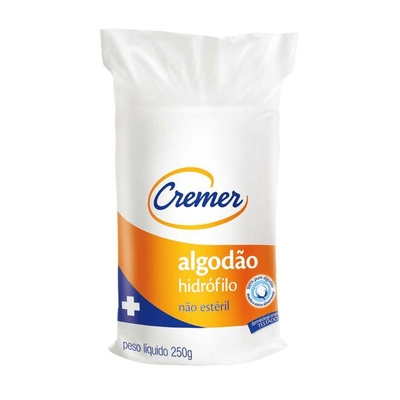 Algod&atilde;o Hidr&oacute;filo 500g Rolo