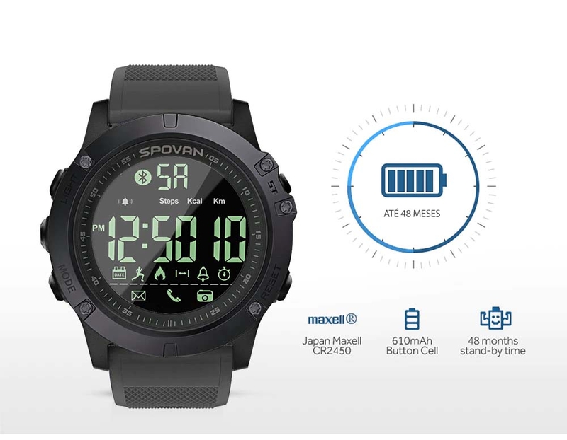 Relógio Militar Smartwatch Indestrutível T-Watch_cartpanda_63265076