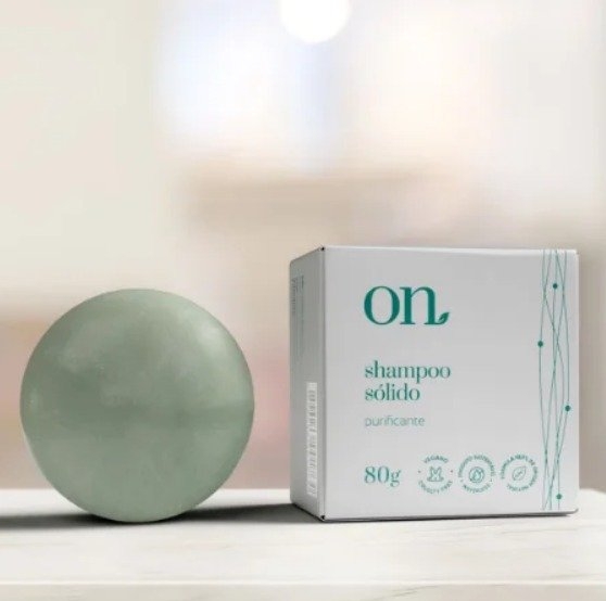 Shampoo Sólido Purificante ON (Orgânico Natural) 80g