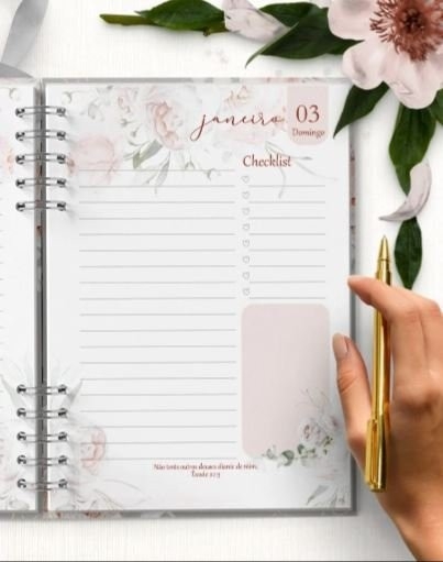 COMBO 10 AGENDAS 2027 E PERMANENTE COM E SEM VERSÍCULOS E HORÁRIOS