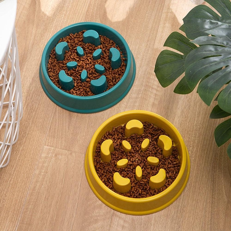 Comedouro Lento para C&atilde;es e Gatos-Miau Auau Pets