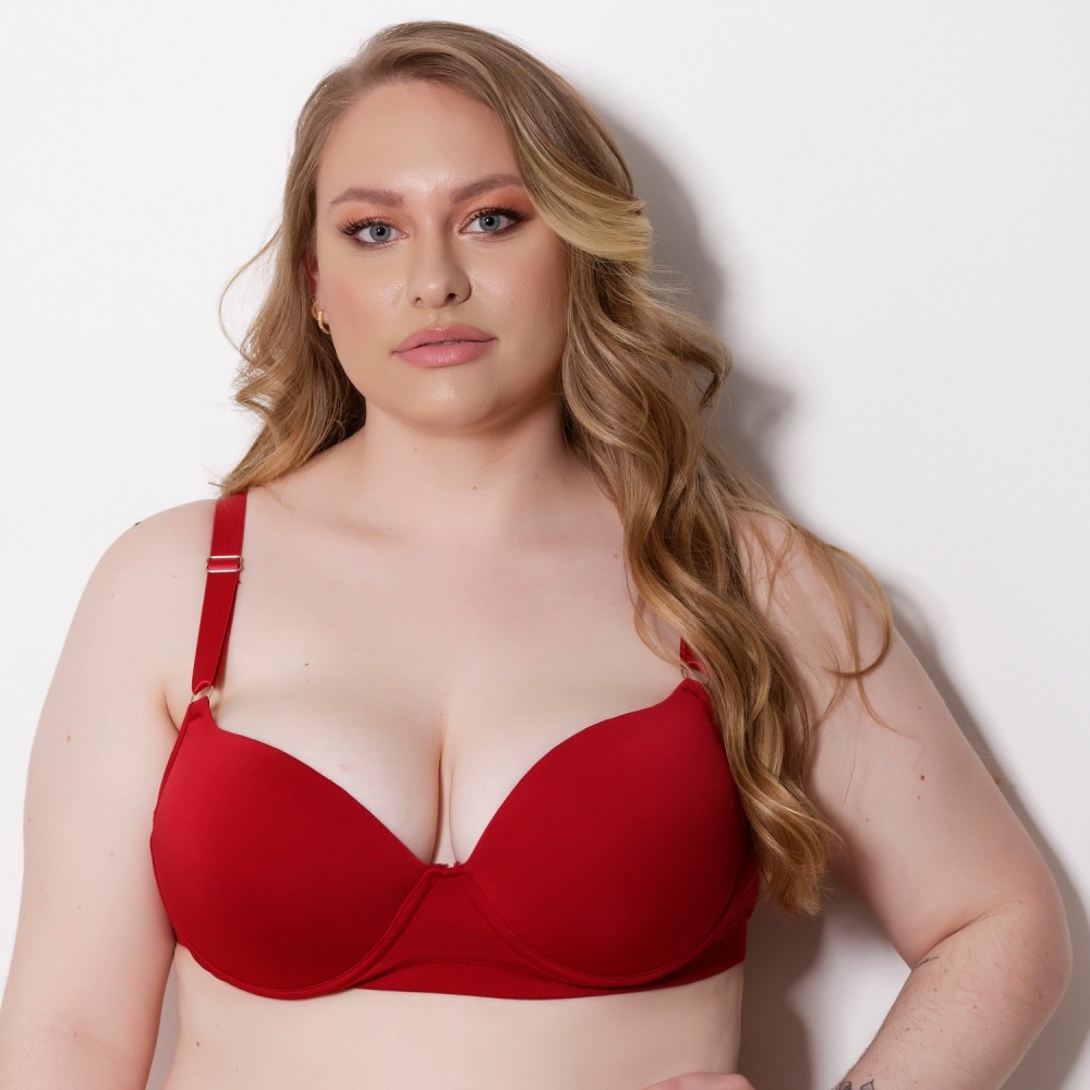 Sutiã com Bojo Plus Size Reforçado  - C9096