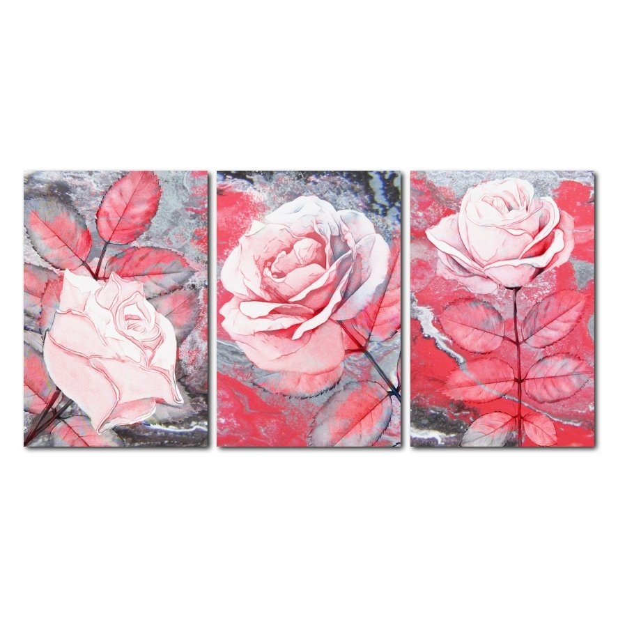 Quadro Decorativo Rosas