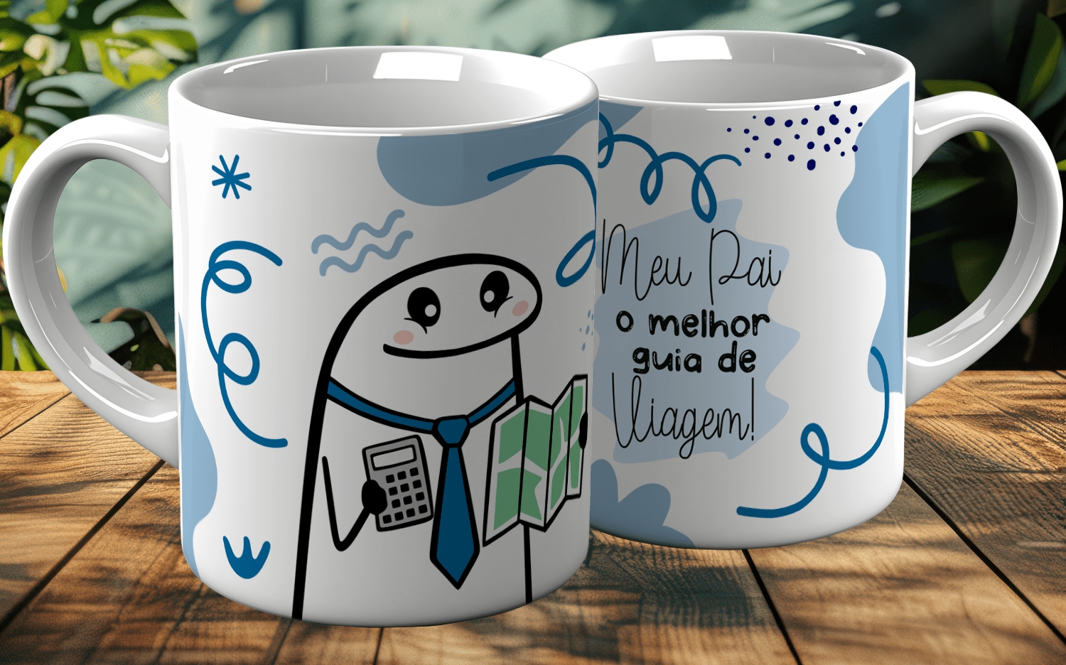 ESTAMPA FLORK PAI V2 CANECAS