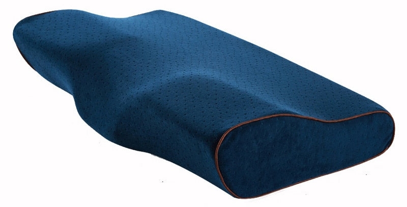 Travesseiro Ortopédico Cervical Azul