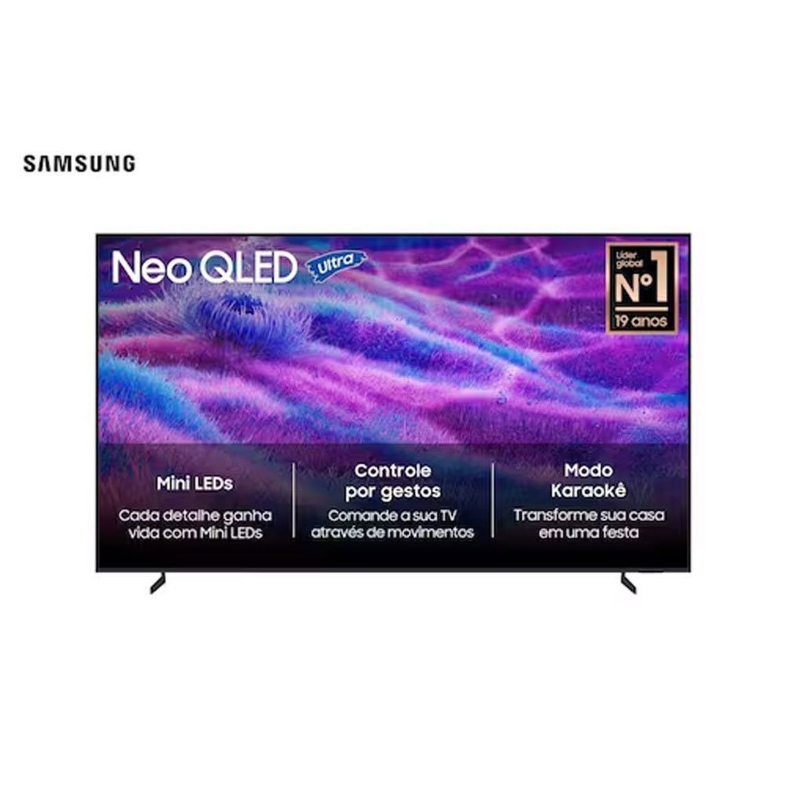 Smart TV 100 4K Neo QLED Ultra QN100QN80FGXZD Samsung Preto Bivolt