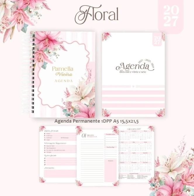 FLORAL – COLEÇÃO BIG 2027 COMPLETO
