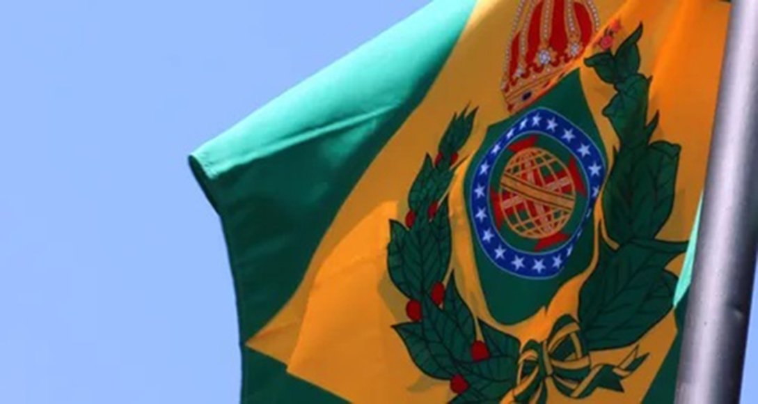 Bandeira Brasil Imperial 100x70cm