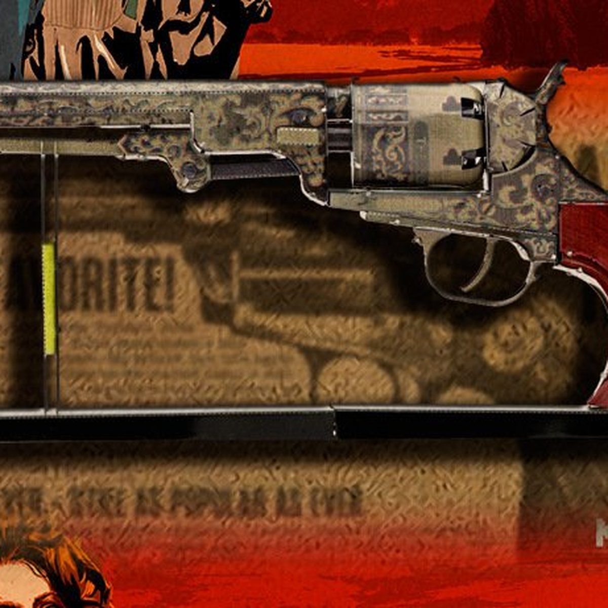 Placa Criativa Decorativa Personalizada Red Dead Redemption