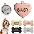 Tag de Identifica&ccedil;&atilde;o Personalizada para Pets-Miau Auau Pets