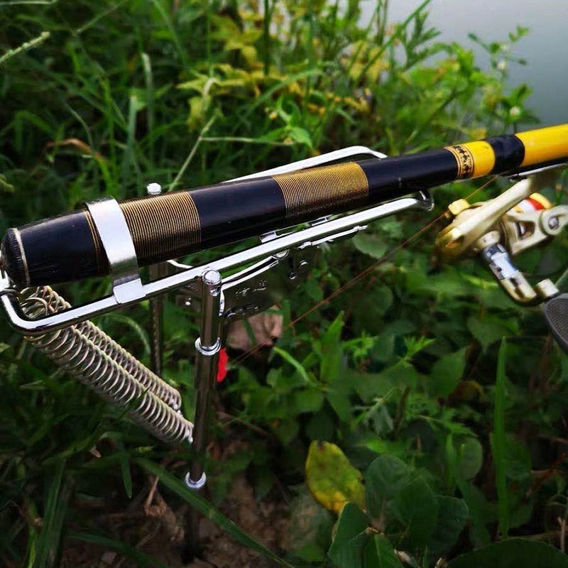 Suporte para pesca com Gatilho automático - Fisga perfeita 2.0