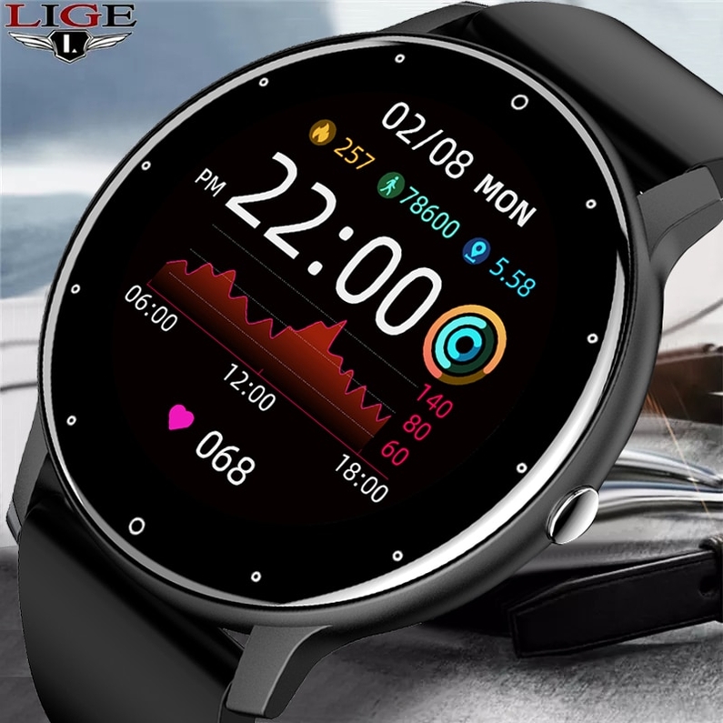 Relógio Smartwatch Oled Pro Homens E Mulheres Ios E Android