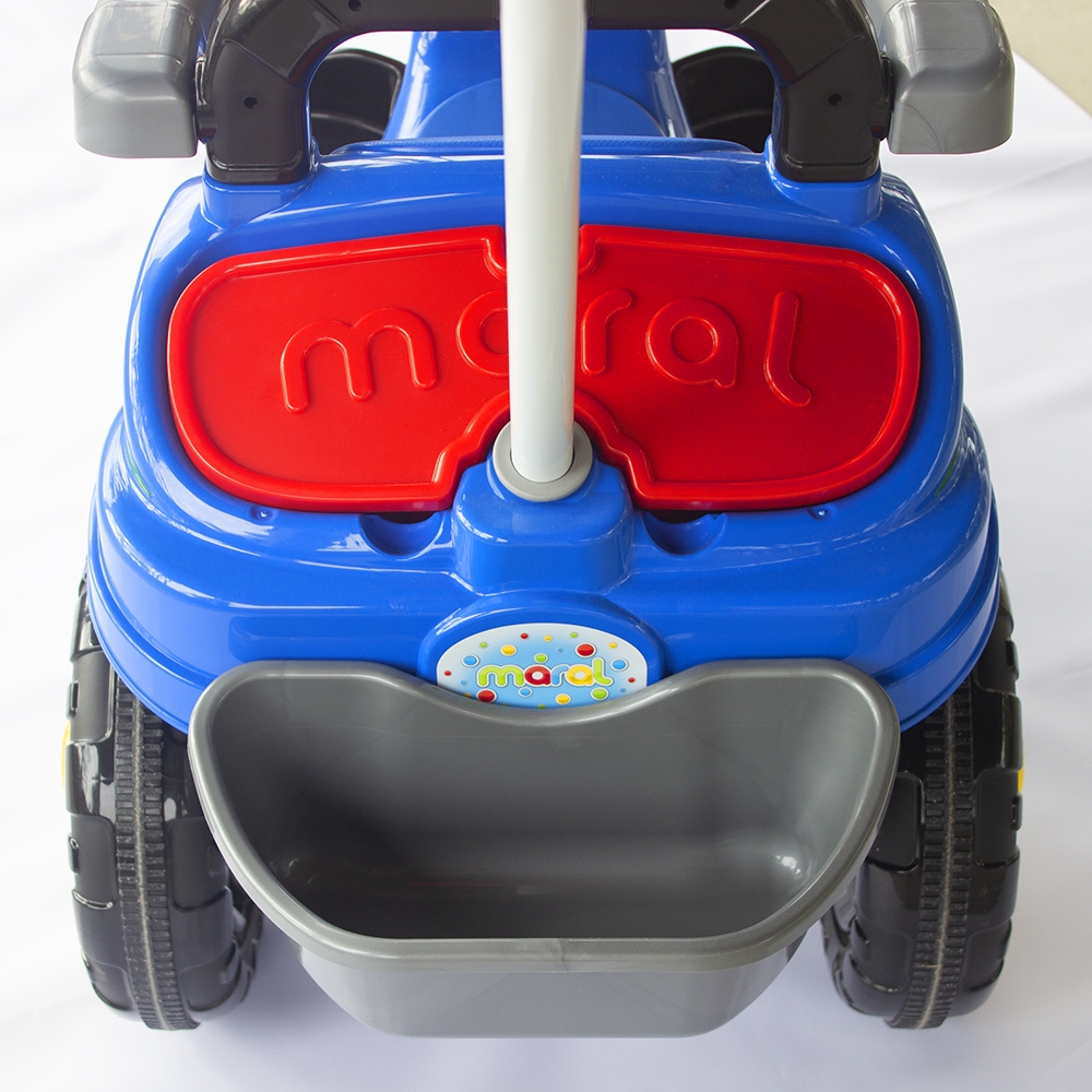 Carrinho Infantil Passeio com Pedal Triciclo 2 em 1 Baby City M-Patrol - Maral