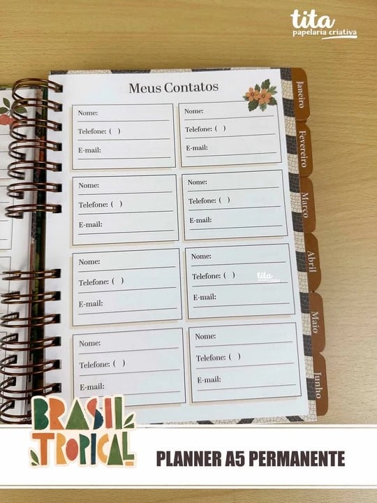 Brasil Tropical – Combo de Encadernação
