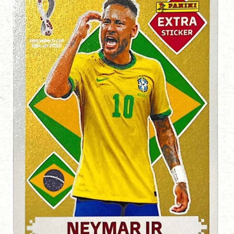Neymar Legend Gold - Copa do Mundo Qatar 2022 Panini