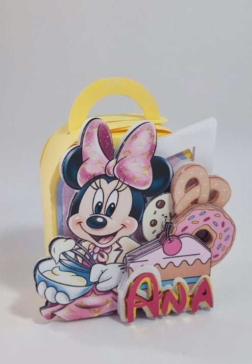ARQUIVO DE CORTE MINNIE CONFEITEIRA